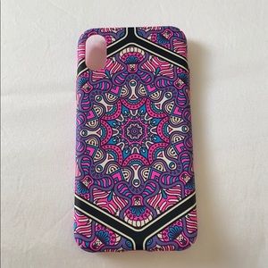 Mandala  print IPhone X case